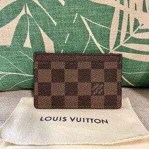 Louis Vuitton Damier Ebene Cardholder